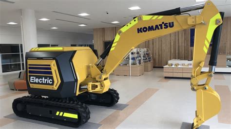 komatsu mini excavator controls